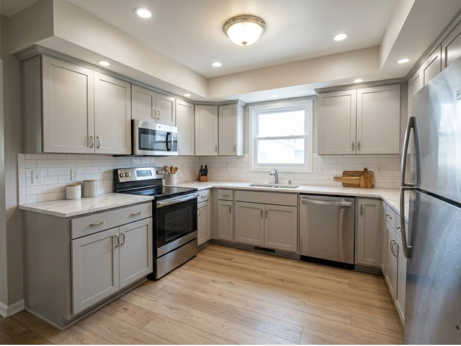 After kitchen remodel project
