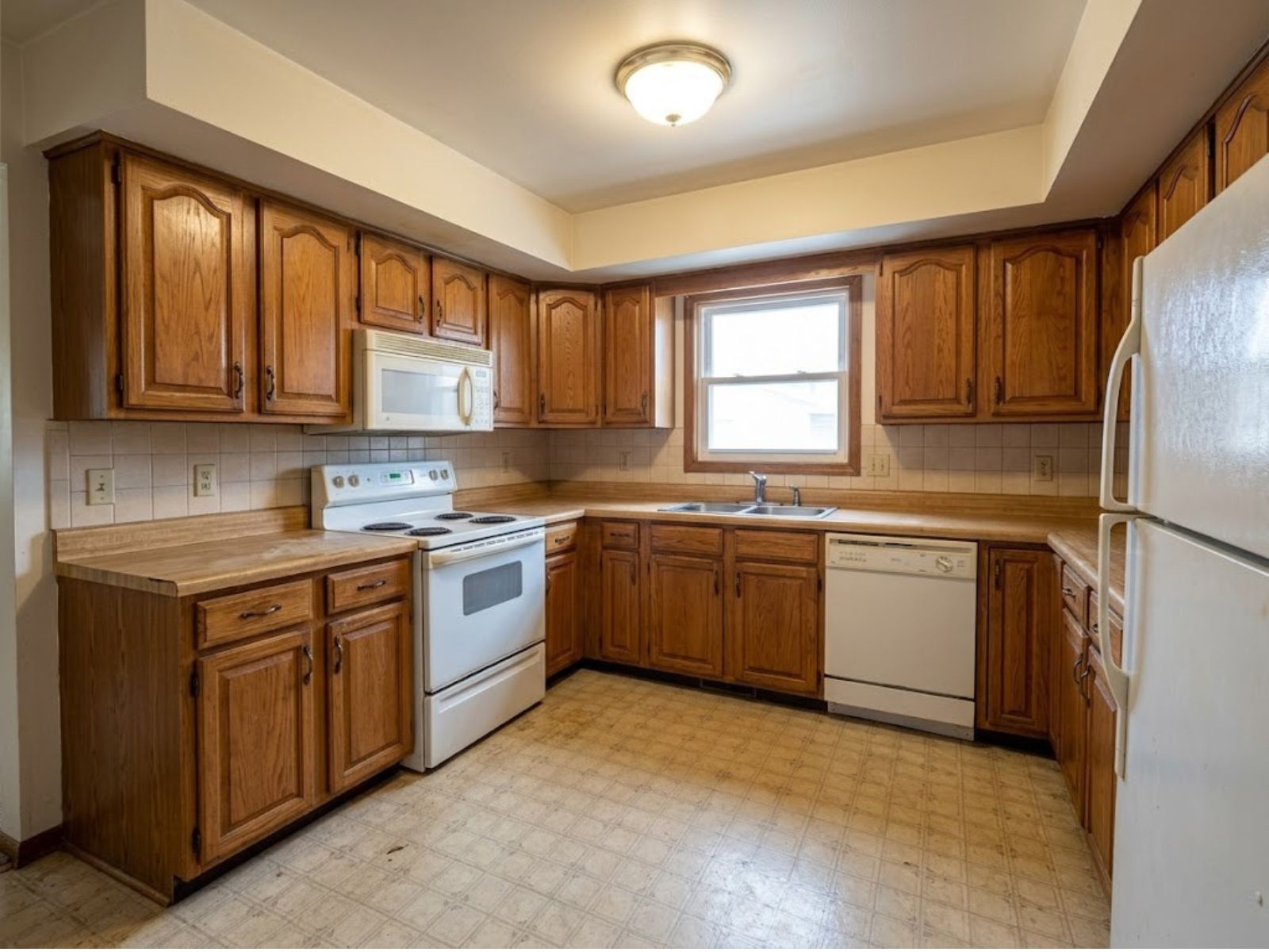 Before kitchen remodel project