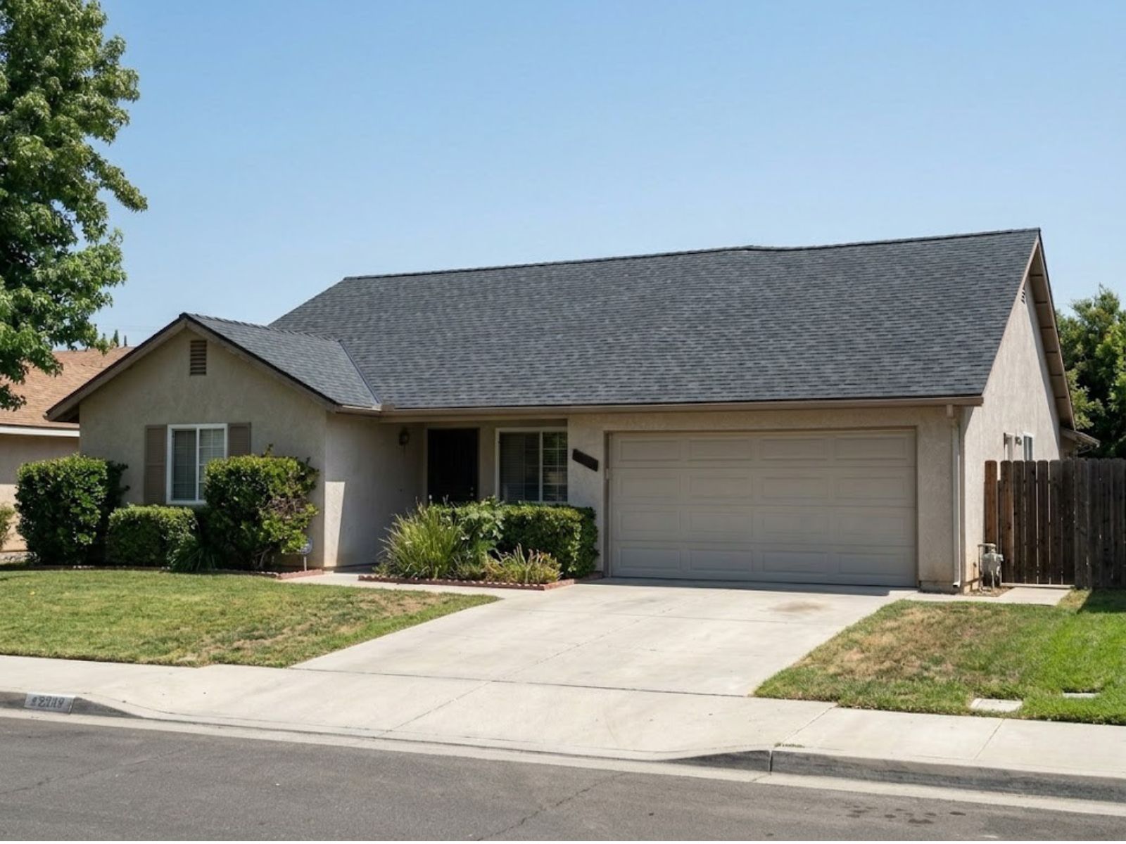 After roofing project